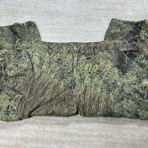 Game Winner Mens 3XL Woodland Camo Hunting Cargo Pants 25 Inseam Outdoor